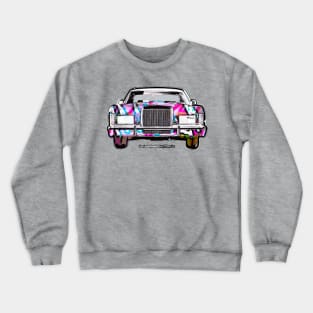 Lincoln Continental Mark V Town Car (white bg) Crewneck Sweatshirt